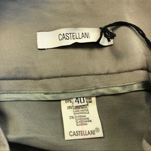 Castellani gray pencil skirt sexy silky - Picture 4 of 8